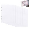 SensaBliss Peel and Stick Pad Refills, Double Sided, 6-Hole Strippable,