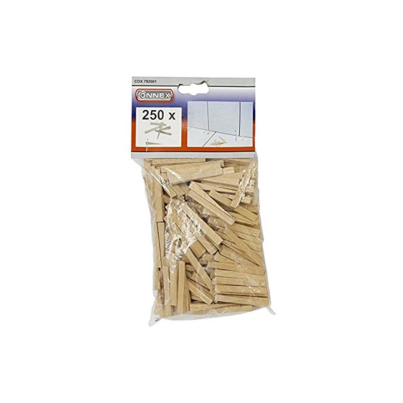 Connex COX792001 Tile Wedge of Wood (250 Pieces)