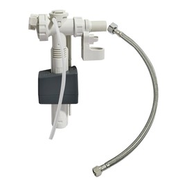 Complete Side Entry Silent Fill Valve Assembly - Replacement Part RP71168 Inlet Valves Kit Compatible with Delta Toilets, With 3/8-inch Female Water Supply Line