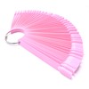 2 Sets 100 Tips Fan Shape Plastic Nail Art Tips