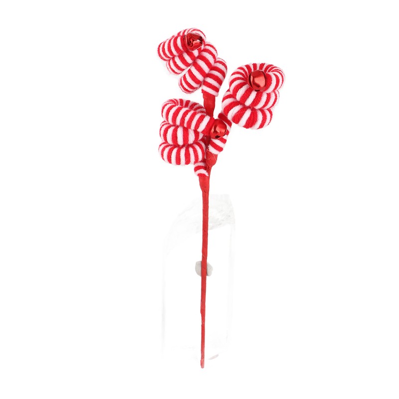Christmas Candy Canes Wool Christmas Candy Cane Hanging Ornaments