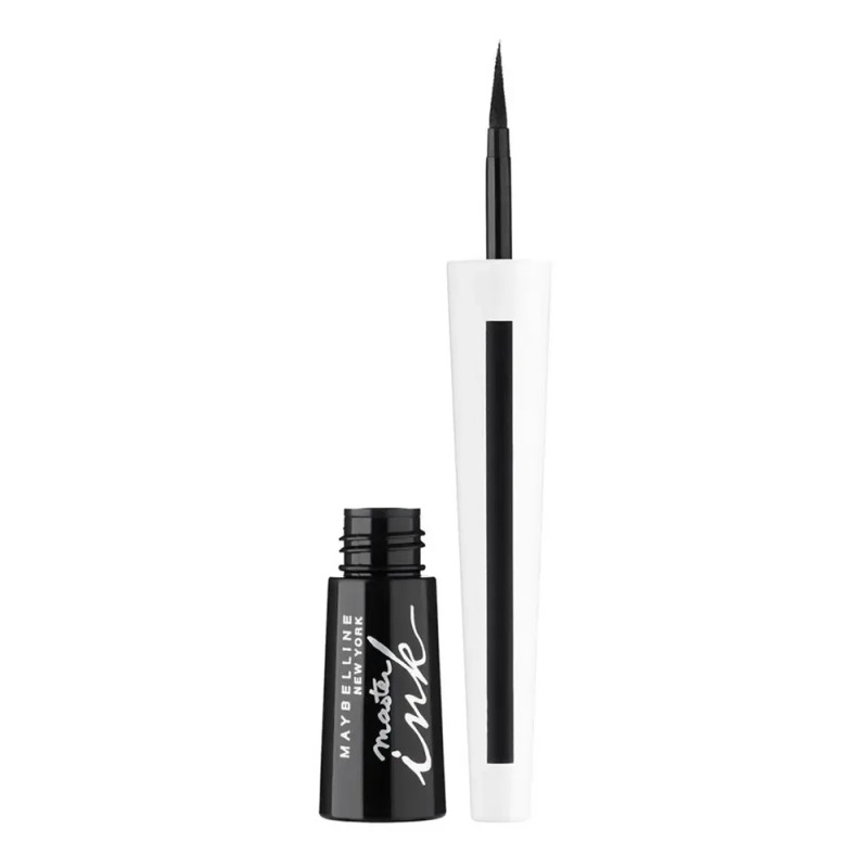 Delineador Líquido Master Ink Mate Maybelline Charcoal Black Efecto N/A