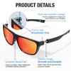 ACBLUCE Polarized Sunglasses for Mens Womens Driving Fishing Golf Beach