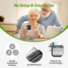 3D Pedometer for Walking, Simple Step Counter for Walking with
