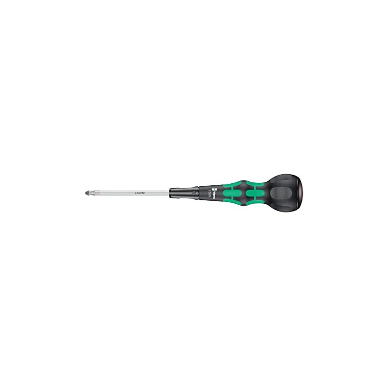 WERA 007906 Ball Clip, Phillips Screwdriver, Ball Shaped Handle, Tip