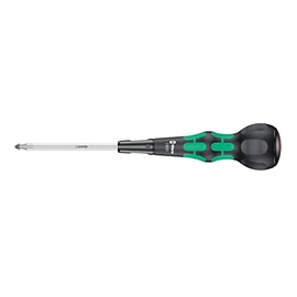 WERA 007906 Ball Clip, Phillips Screwdriver, Ball Shaped Handle, Tip Size 2, Shaft Length 3.9 inches (100 mm)