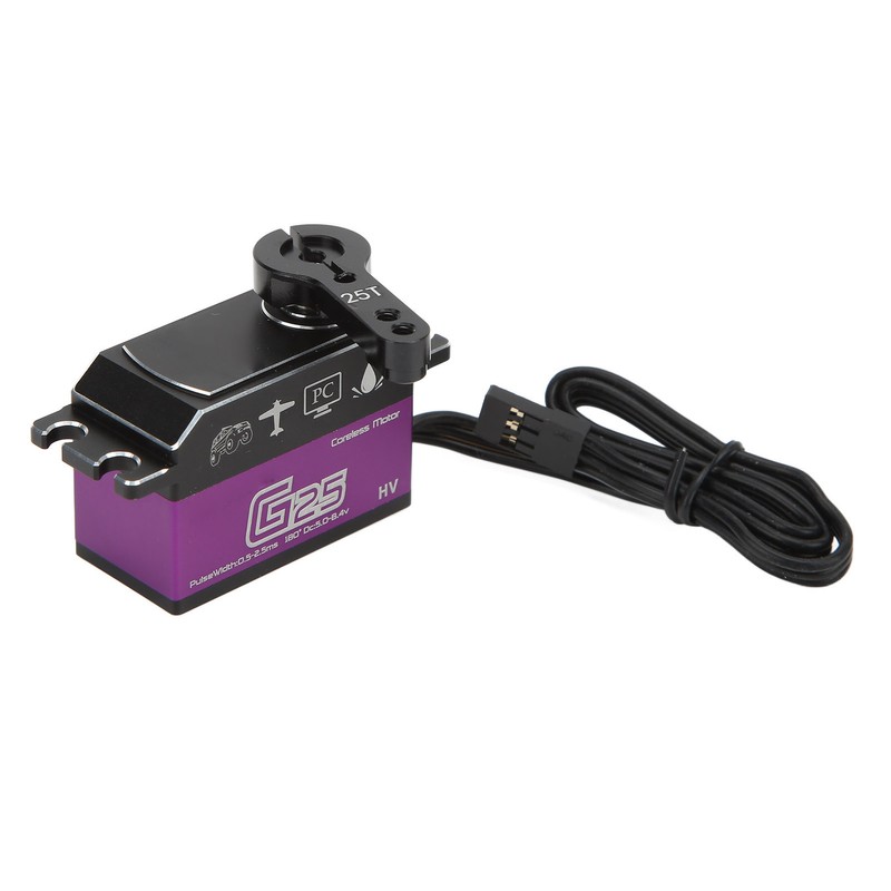 Metal Gear Servo Fully Waterproof Servo System High Speed Response