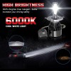 CHUSYYRAY 2x 2-Side 9003 H4 LED Headlight Bulbs Kit High