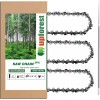 UPFOREST 8" Chainsaw Chain 3/8"LP,043"34 DL Fits OEM Part: STIHL