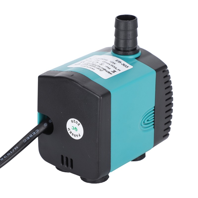 10W Submersible Pump 600L/H 1.2m Lift Low Noise Water Pump