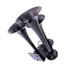 United Pacific 46127 Black 3 Trumpet Train Horn, 12V Heavy-Duty