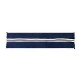 Mud Pie Fringe Navy Runner