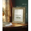 Afuly Photo Frame, Stylish, 6-piece Picture Frame, Antique Green, Gold,