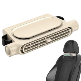 USB Car Cooling Fans for Backseat, Car Seat Cooling Fan, 3 Speeds Quiet headrest Neck Fan, Space-Saving Electric Air Circulation Fan for Sedans, RVs, and Small