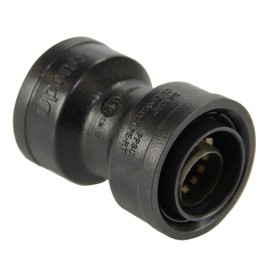 Uponor TotalFit 3/4 inch Coupling, Push-to-Connect Engineered Polymer Fitting System for PEX, PE-RT, CPVC, and Copper - TF4777575