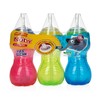 Nuby No-Spill Sippy Cup with Flex Straw for Boys -