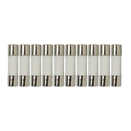 10 Qty. Divine Lighting 5x20mm 300mA Slow-Blow Ceramic Fuse T300mA 250v