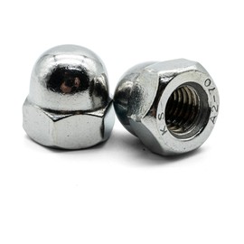 Hippo Hardware M14 (14mm) Dome Nuts Hex Domed Nut Acorn Cap Nuts A2 Stainless Steel (Pack of 5)