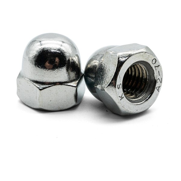 Hippo Hardware M14 (14mm) Dome Nuts Hex Domed Nut Acorn