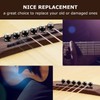 6Pcs Guitar Bridge Pins, Brass Pin Acoustic Guitar Strings Nail