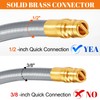 GasSaf 8 FT Natural Gas Grill Hose with Quick Connect