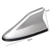 2 Pack Universal Shark Fin Car Roof Antennas with AM/FM