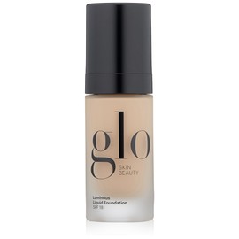 Glo Skin Beauty Luminous Liquid Foundation SPF 18 in Naturelle | 8 Shades | Sheer Coverage, Dewy Finish | 1 fl. Oz.
