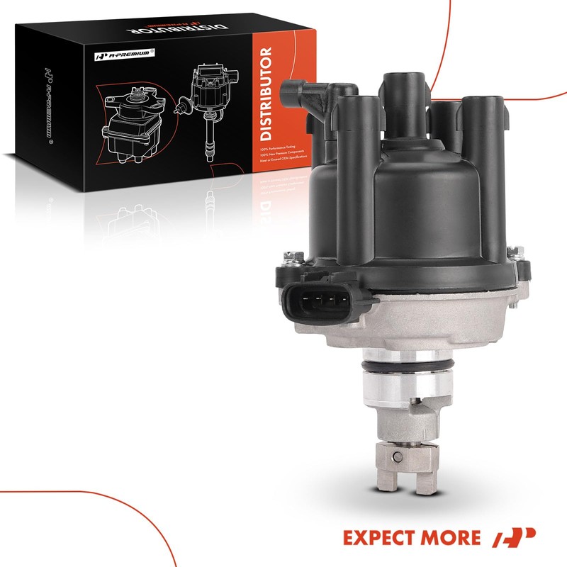 A-Premium Ignition Distributor with Cap and Rotor Compatible with Toyota