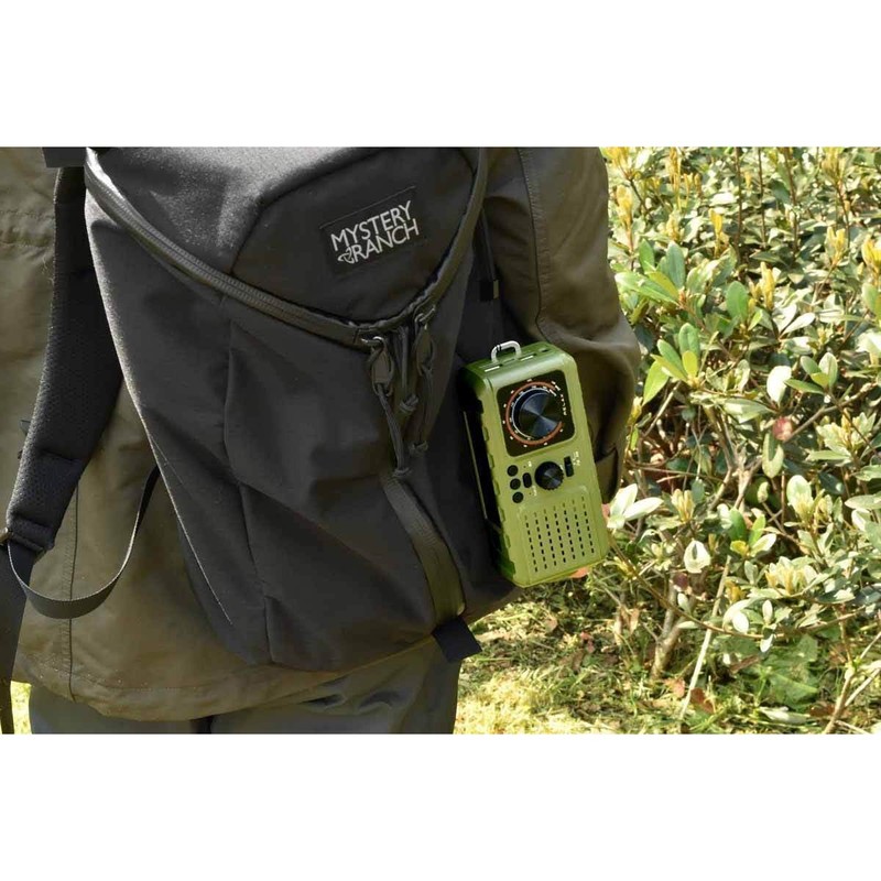 Relax Emergency Radio, Multi-functional, Disaster Prevention, Black