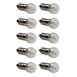 Sci-Supply LC20506C E10 Miniature Lamps or Light Bulbs, 3.8V 0.2A (Pack of 10)