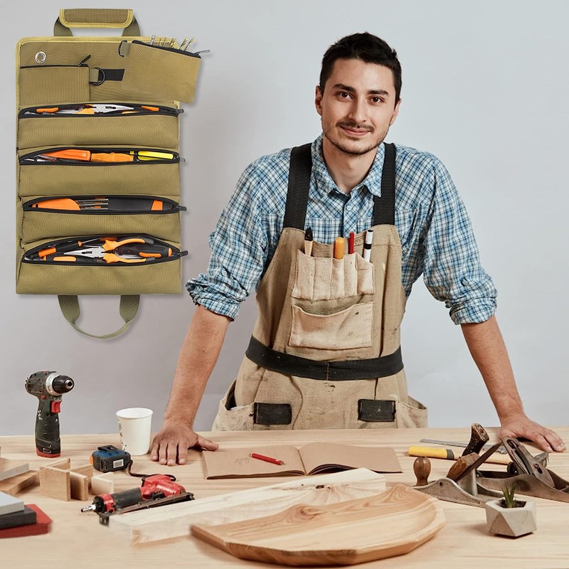 Tool Roll Bag 32 x 15 cm Multi-Purpose Tool Roll