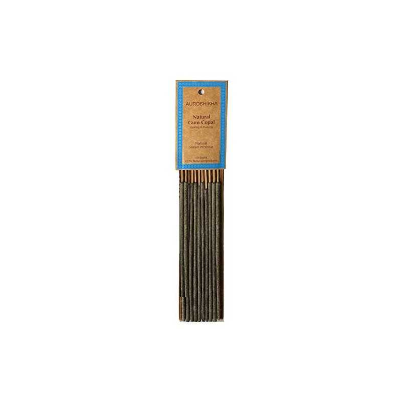Auroshikha Natural Gum Copal - Incense Sticks (5 Pack, Total
