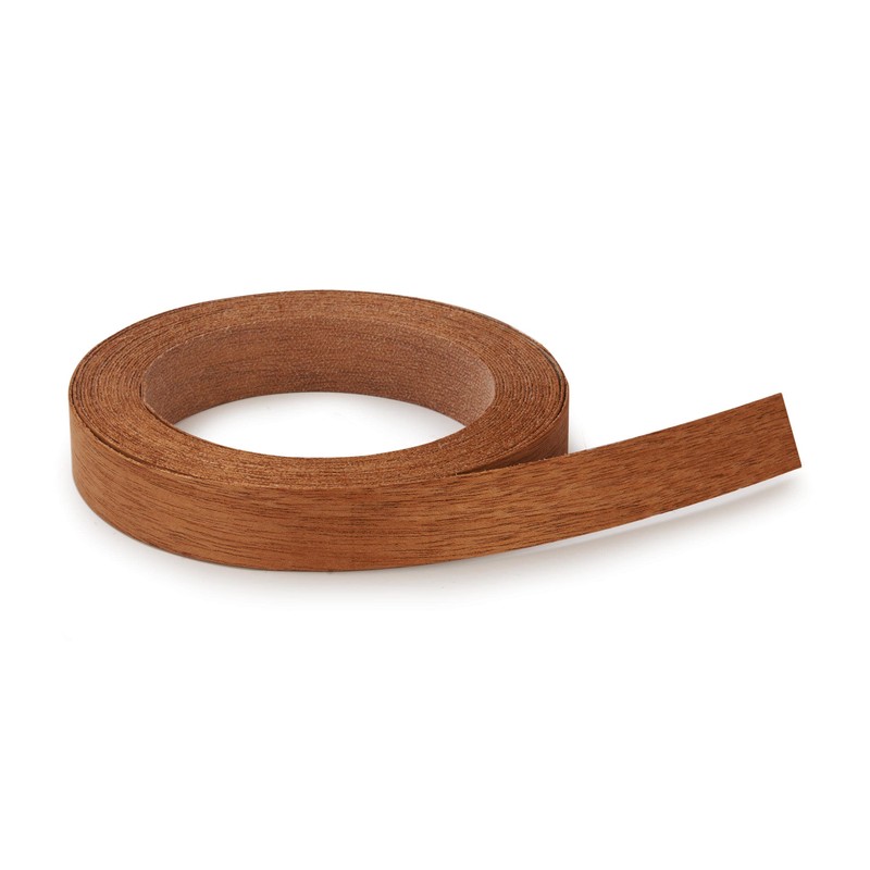 Sauers® Pre-Glued Mahogany Edge Banding - 13/16" x 25' Roll