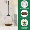 hismocal Hanging Planter for Indoor Plants, Plant Hanger with Sturdy
