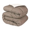 Superior Brushed Microfiber Comforter, Down Alternative Bedding, Medium Weight, Soft