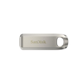 SanDisk Ultra Luxe USB Type-C Drive 512GB USB Type C Flash Drive USB 3.2 Gen 1 Metal Design 400MB/s Read Keychain Silver