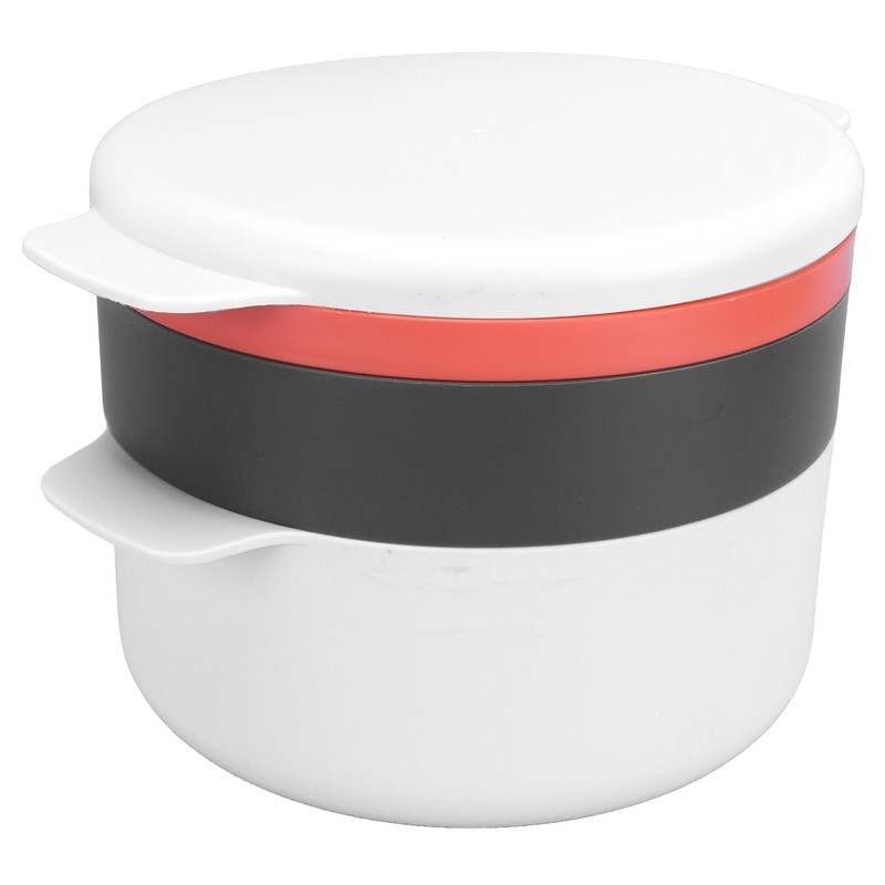 Multifunctional Round Rice Steaming Box Microwave Oven Special Lunch Box