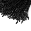 ZZRANYE 7 Inch 1000Pcs Black Nylon Hang Tag String Snap