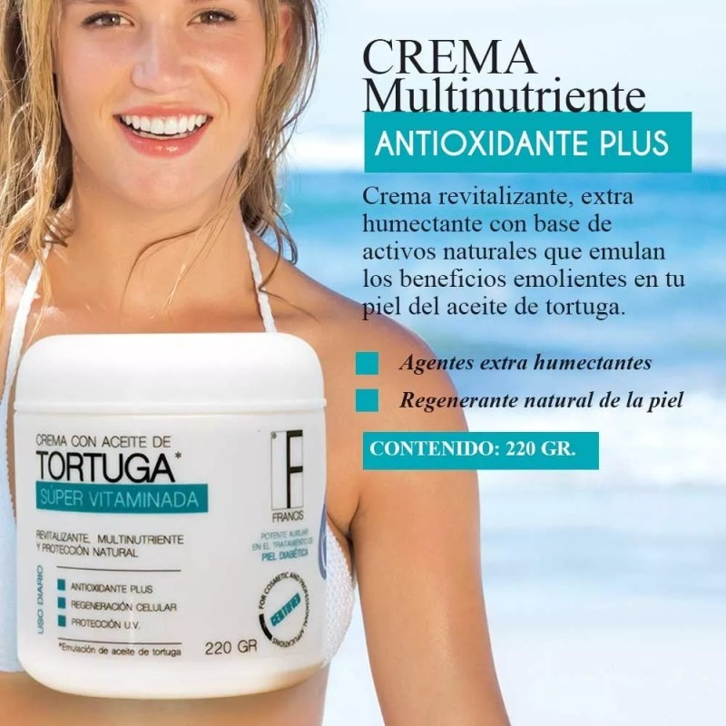 Laboratorios Francis Crema Facial Vitaminada (emula Aceite De Tortuga)