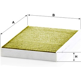 Original MANN-FILTER Interior Filter FP 2742 – FreciousPlus biofunctional pollen filter – For passenger cars