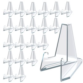 20 Pack Card Display Stand, Acrylic Easel Card Display, Sports Card Holder Stand, Graded Psa Card Display, Trading Baseball Card Stand, Card Holder Display, Tarot Coin Sports Card Stand (2.1Inch)