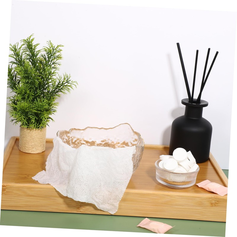 TOVINANNA 2sets Face Wash Cloths Instantly Expandable Compressed Towels Travel