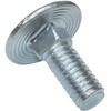 AERZETIX - C48980 - Set of 100 Carriage Bolts Flat