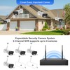 Wireless Security Camera Systems, 6CH WiFi Security Camera System Wireless