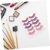 FOMIYES 4 Boxes Vivid Eyelashes Wispy Lashes Fake Eyelashes Beauty