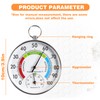 Hygrometer Analog: WEGREAT 2 Pieces Precision Thermo-Hygrometer, Thermometer Hygrometer, Room