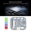 Waveshare RP2040 Microcontroller Development Board 1.69inch Touch LCD, Based on
