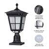 Kemeco ST4311AQ LED Cast Aluminum Solar Post Light Fixture with
