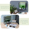 ideallife 3 Pockets Mesh Wall File Holder Organizer with Bottom