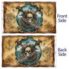 Pirate Flag 90 x 150 cm with Eyelets - Large